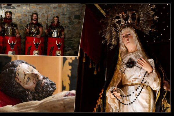Imágenes de la Procesión del Santo Entierro en Cacabelos