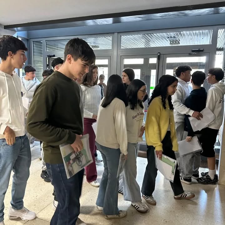 Estudiantes en la jornada de puertas abiertas en el campus de Ponferrada