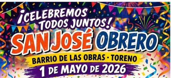 Cartel informativo sobre restricciones de aparcamiento en San José Obrero