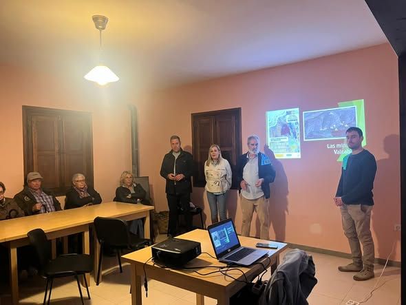 Presentación sobre la recuperación de la Ruta de las Minas de Valcabado en Valdefrancos