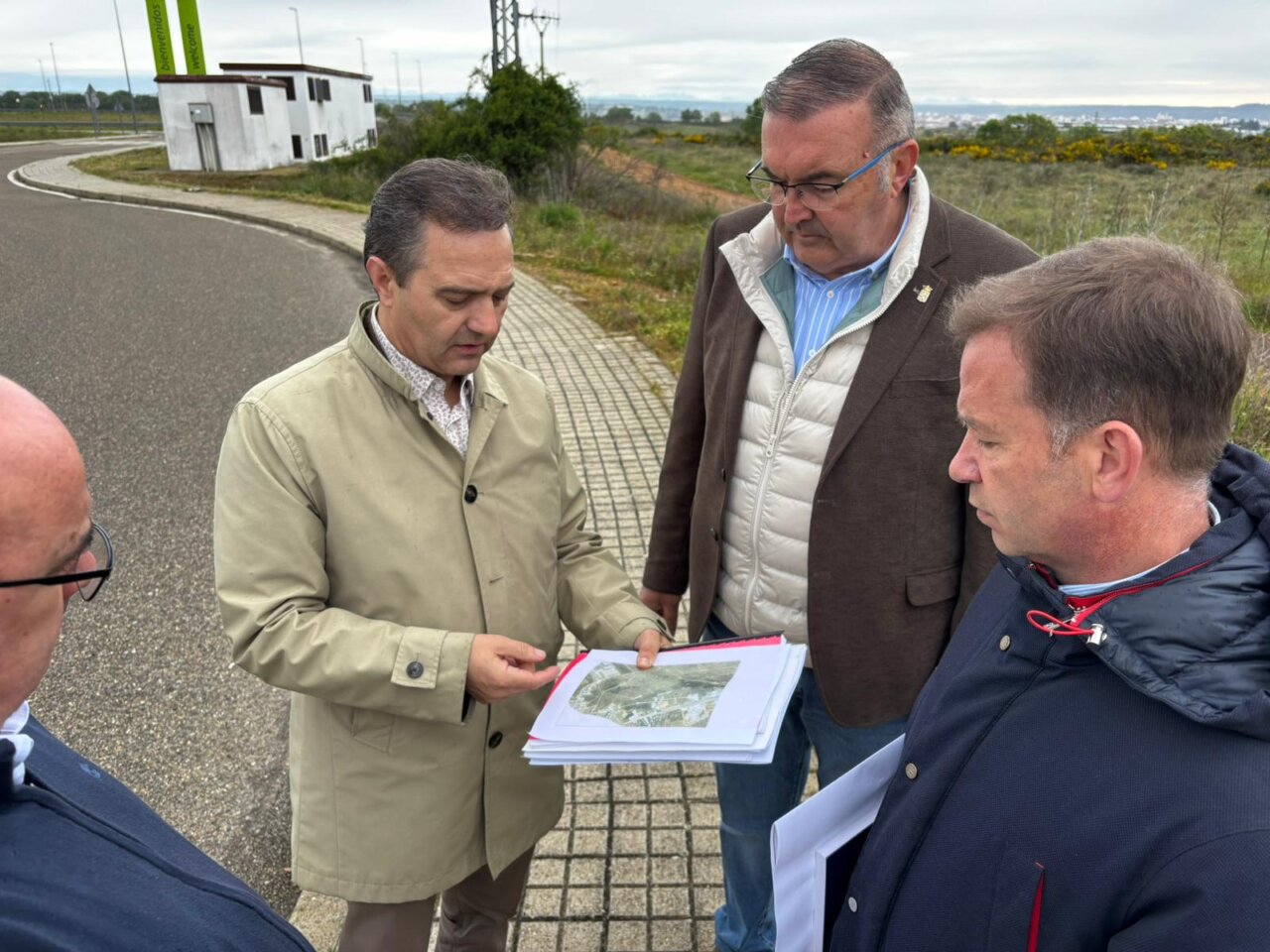 Reunión sobre el nuevo acceso al Aeropuerto de León desde Trobajo del Camino