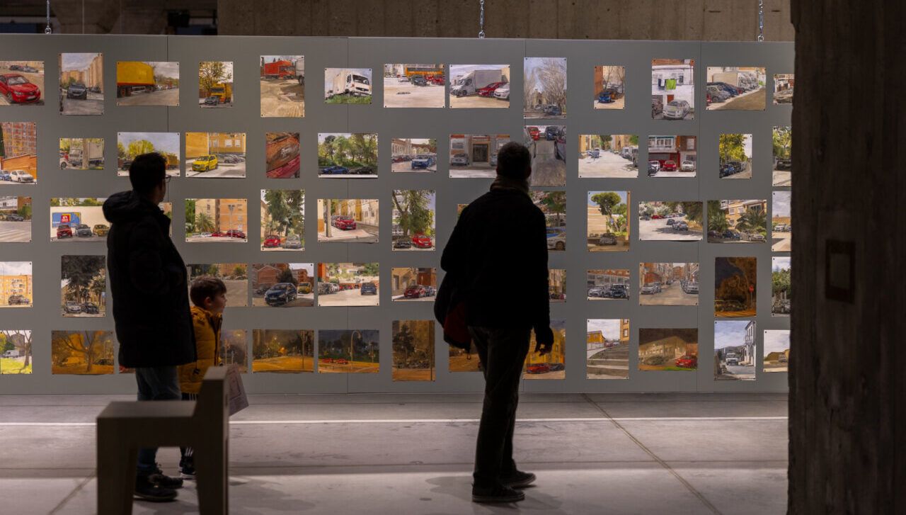 Visita a la exposición de Félix de la Concha en La Térmica Cultural