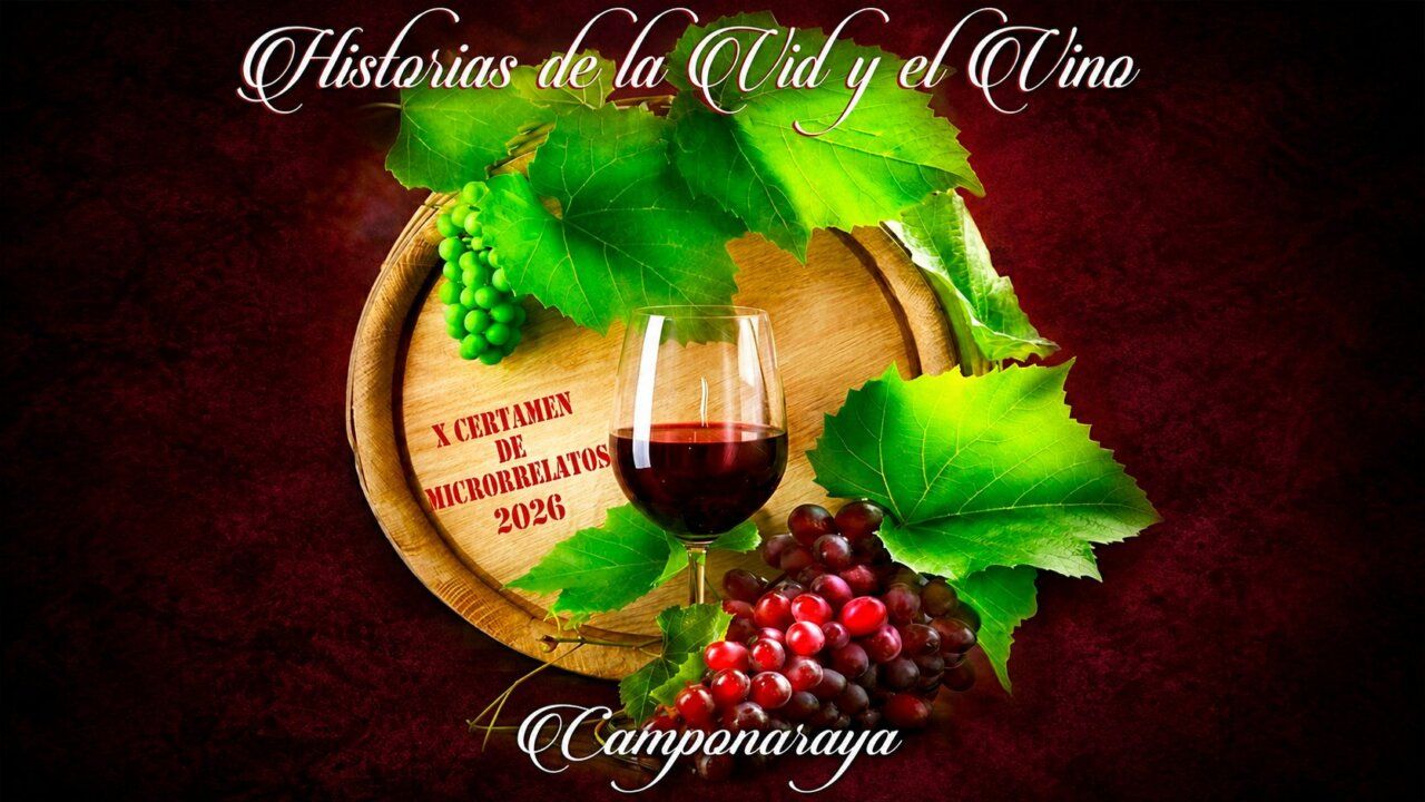 Imagen del certamen de microrrelatos sobre vino y vid en Camponaraya