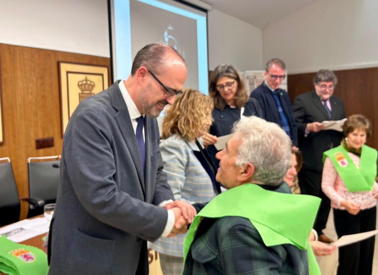 Momento de la clausura del Programa Interuniversitario en Ponferrada
