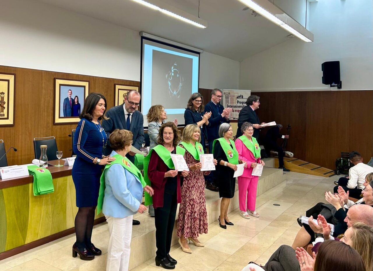 Ceremonia de clausura del Programa Interuniversitario en Ponferrada.