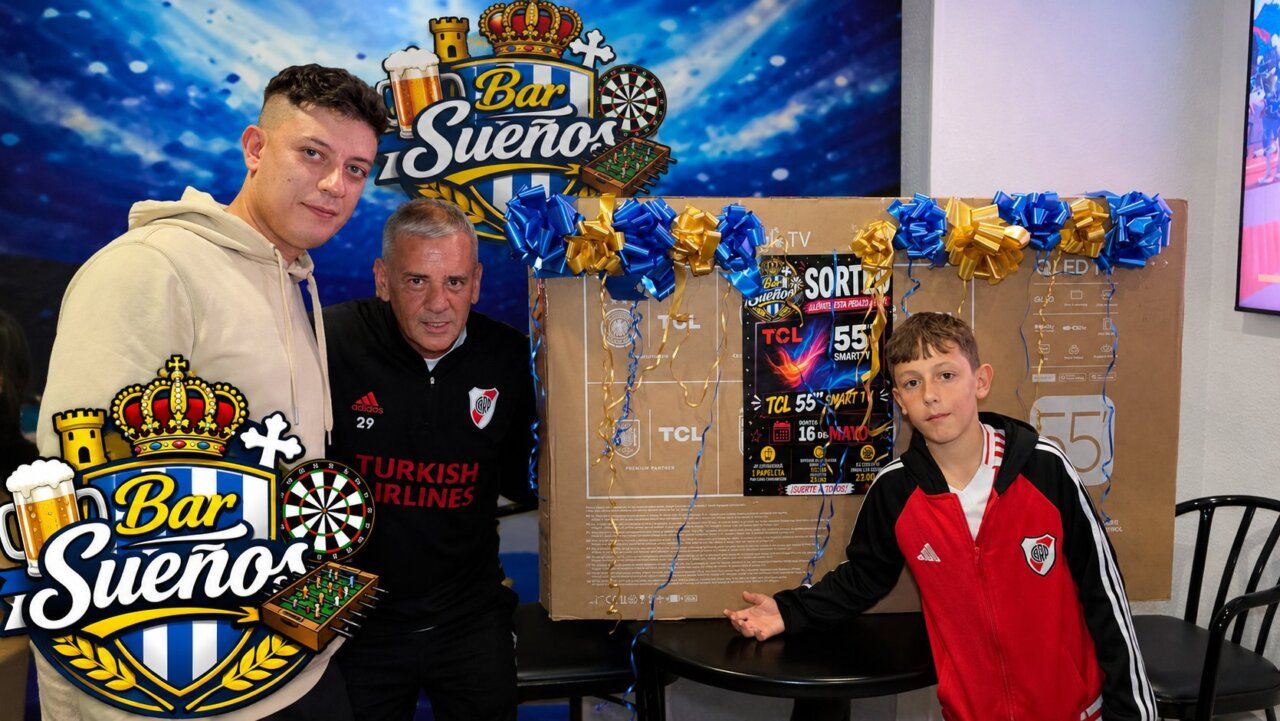 Ganadores del sorteo de una Smart TV en Bar Sueños