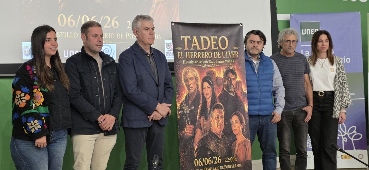 Presentación de la obra Tadeo el herrero de Ulver en Ponferrada