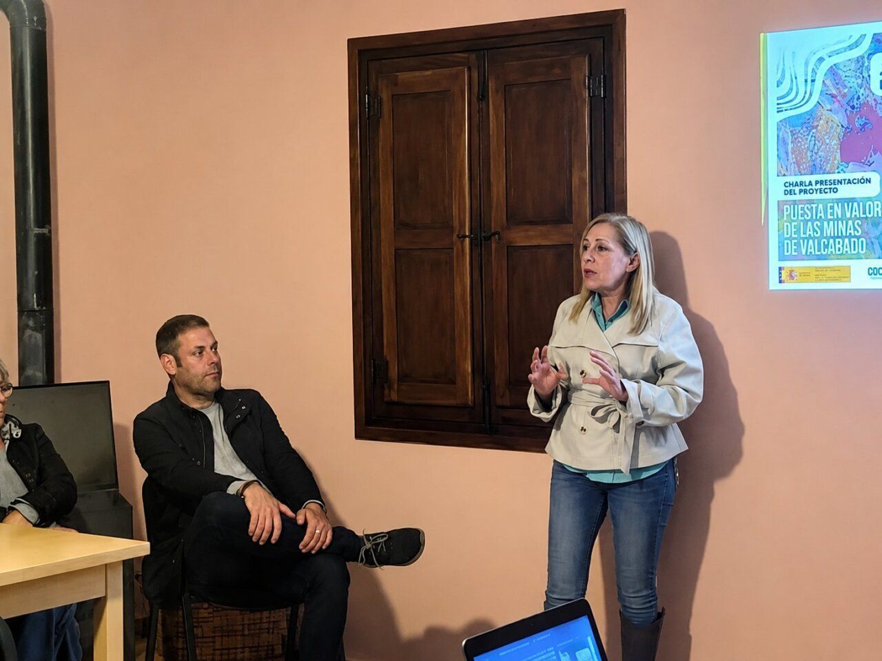 Presentación del proyecto de recuperación de la Ruta de las Minas de Valcabado en Valdefrancos