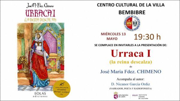 Presentación del libro Urraca I en el Centro Cultural de Bembibre