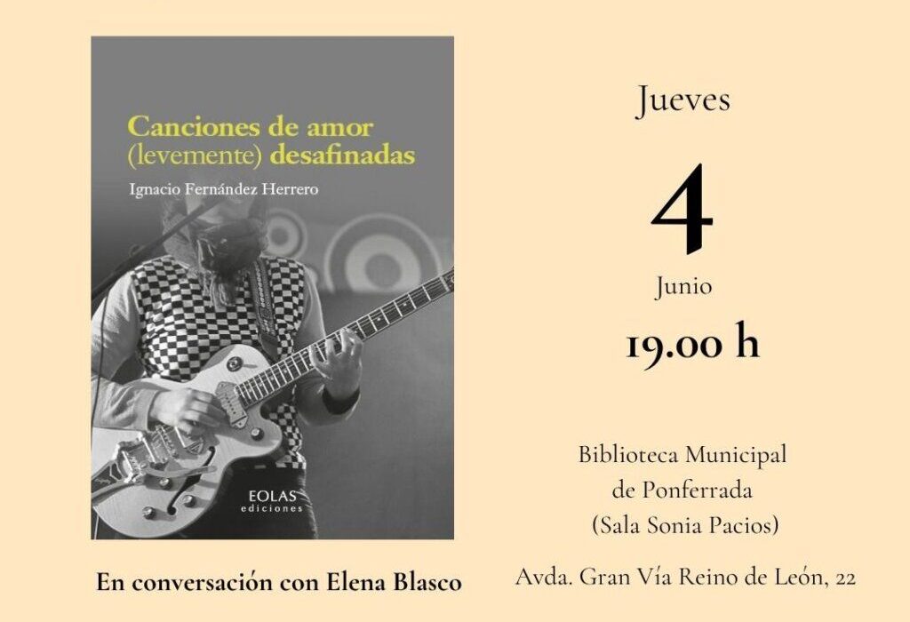 Presentación del libro Canciones de amor de Ignacio Fernández Herrero