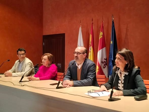 Recepción de alumnos en el Castillo de los Templarios en Ponferrada
