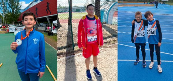 Atletas del CD Ponferrada Atletismo en competiciones recientes