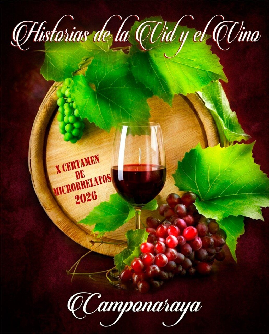 Imagen del certamen de microrrelatos sobre vino y vid