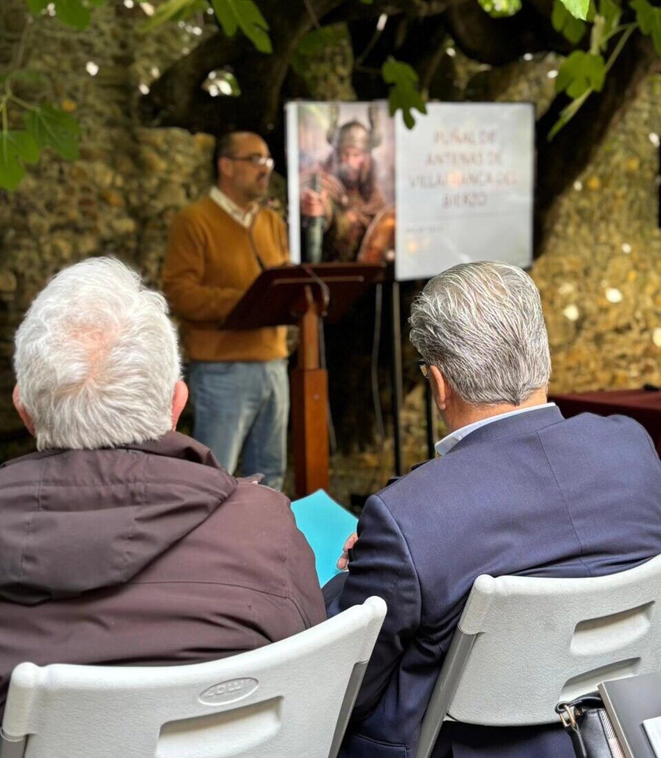 Presentación en el Día de los Museos en Ponferrada con asistentes