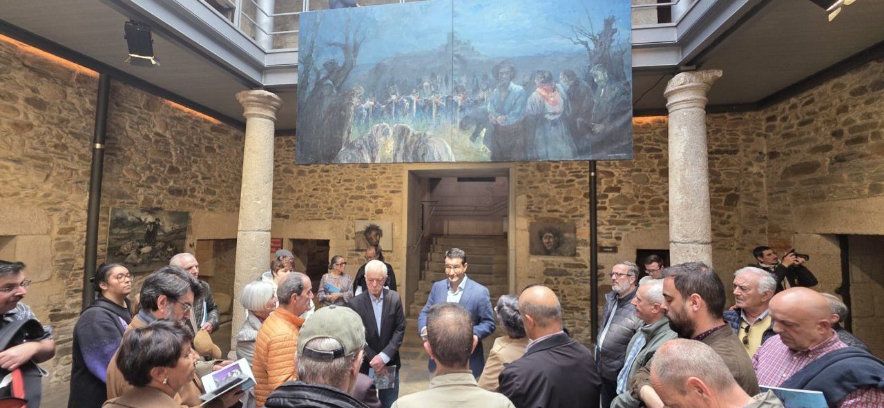 Inauguración de la exposición Visiones goyescas de la guerra en el Museo del Bierzo