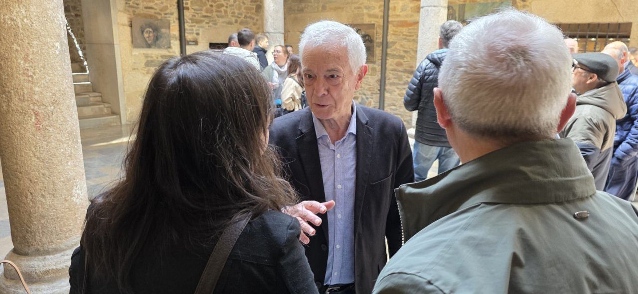 Inauguración de la exposición sobre la guerra en el Museo del Bierzo