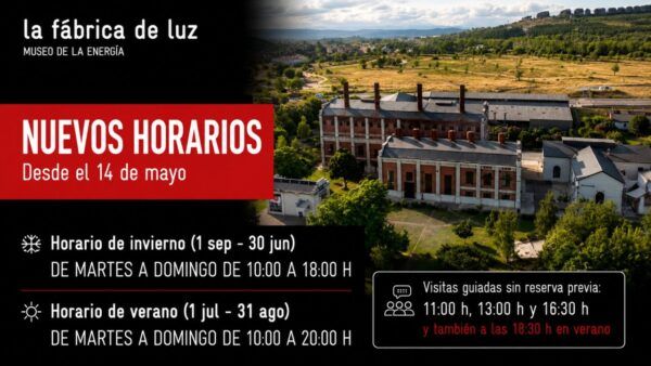 Horarios actualizados del Museo de la Energía en Ponferrada
