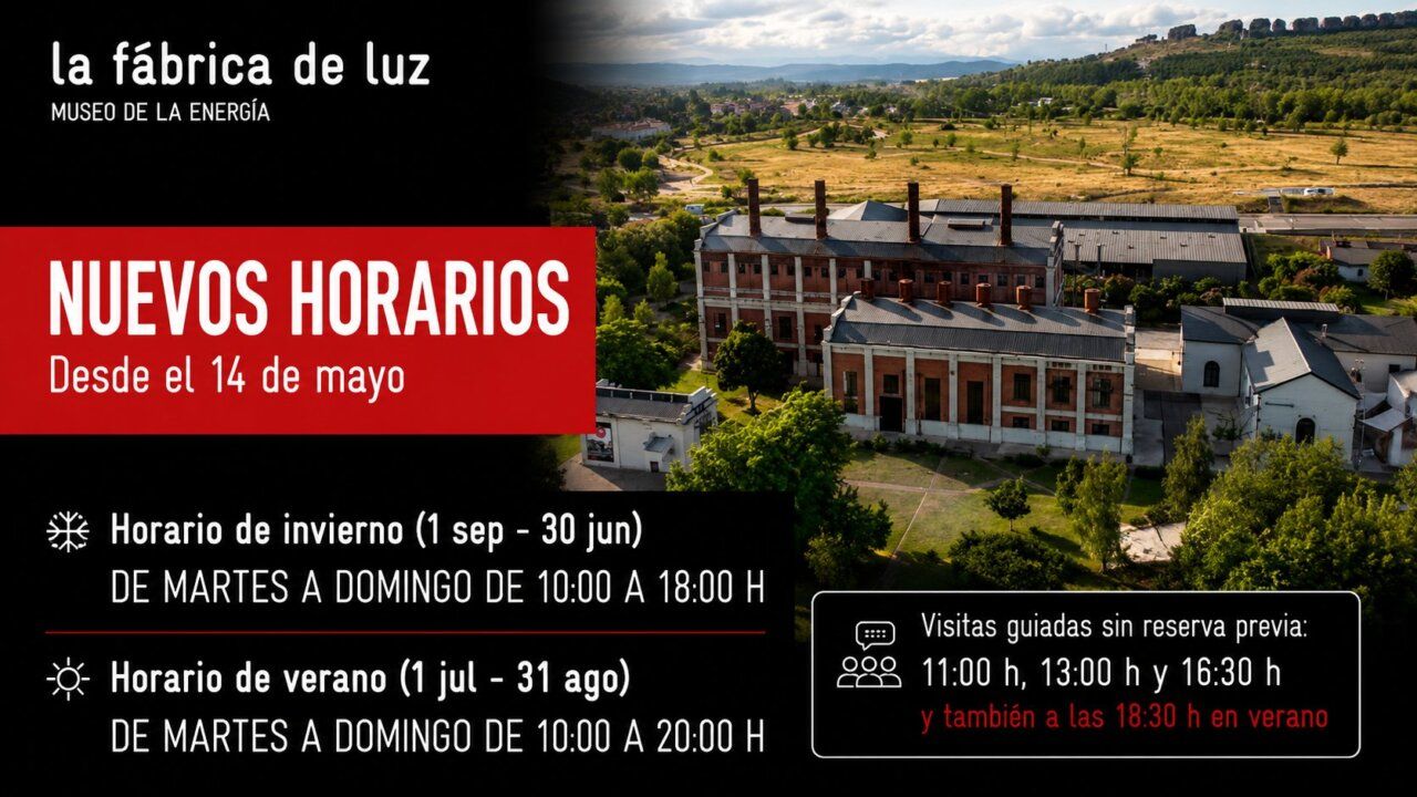 Horarios actualizados del Museo de la Energía en Ponferrada