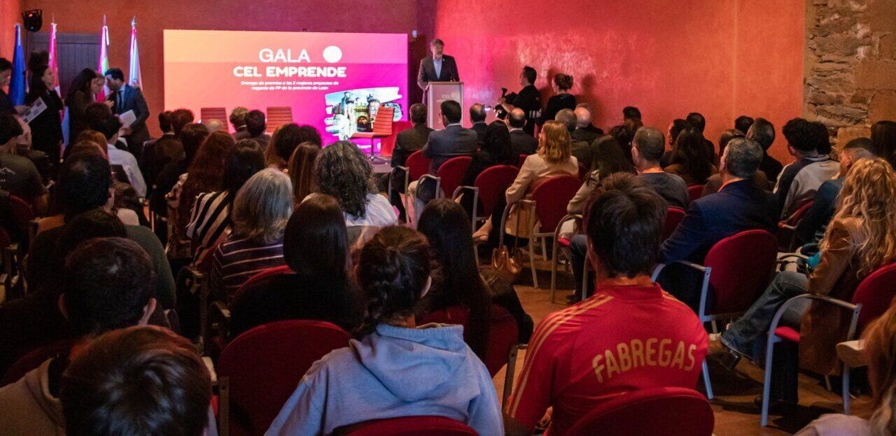 Asistentes en la gala de CEL Emprende en el Castillo de los Templarios