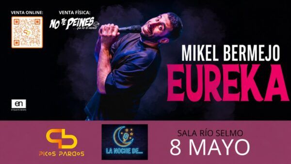 Cartel del espectáculo de humor de Mikel Bermejo en Ponferrada