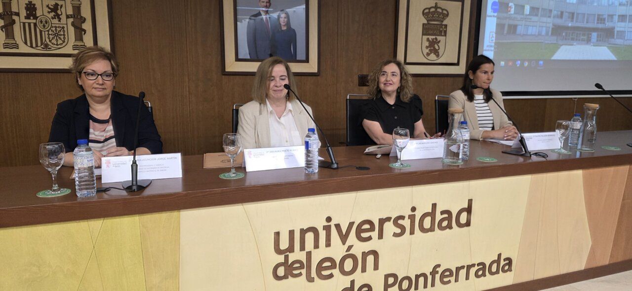 Panel de expertos en jornada sobre violencia hacia la mujer en Ponferrada