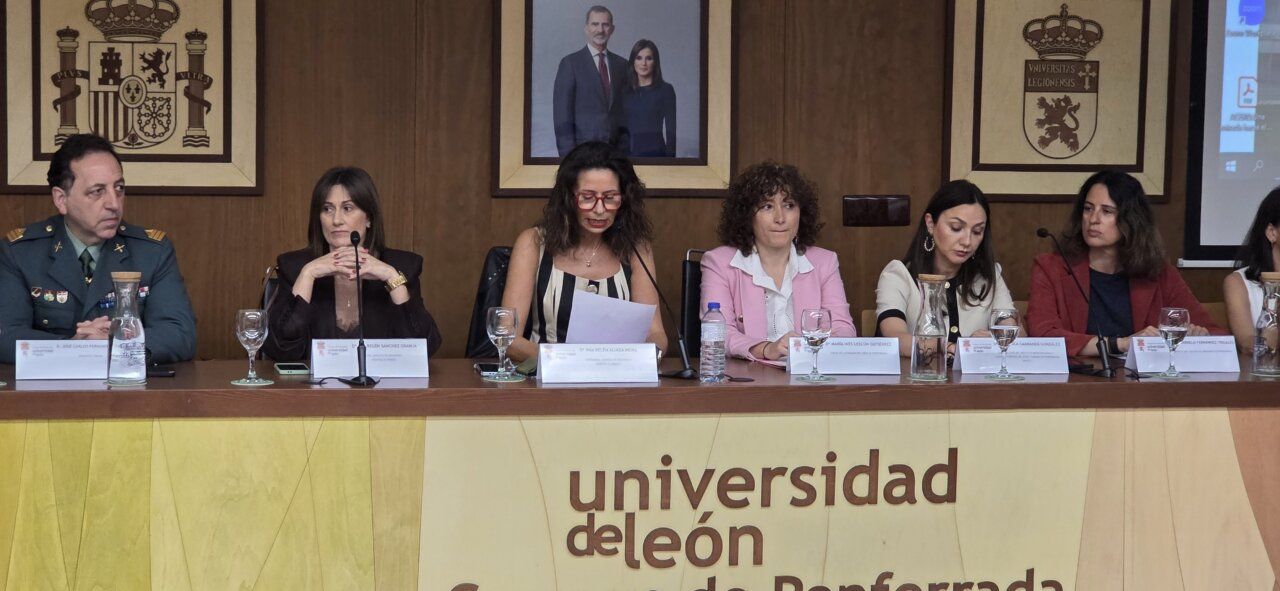Panel de expertos en jornada sobre violencia contra la mujer en Ponferrada