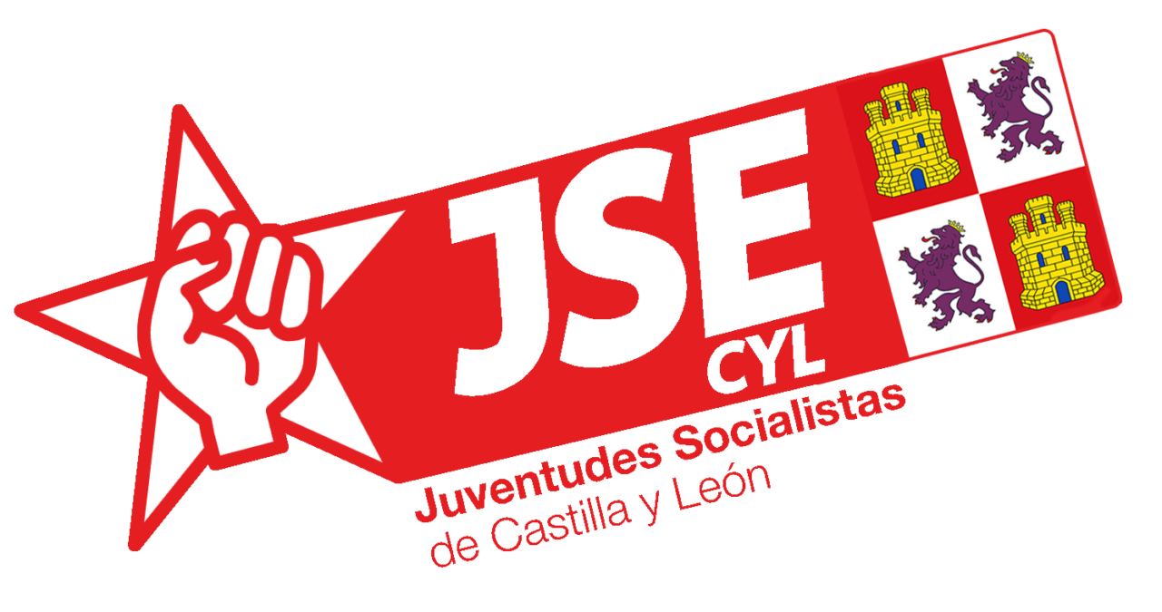 Logo de Juventudes Socialistas de Castilla y León en color rojo
