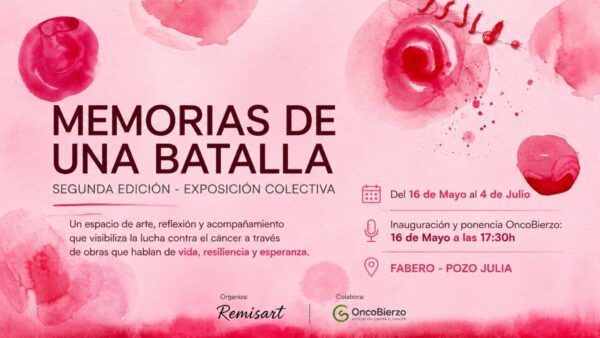 Cartel de la exposición Memorias de una batalla en el Pozo Julia de Fabero
