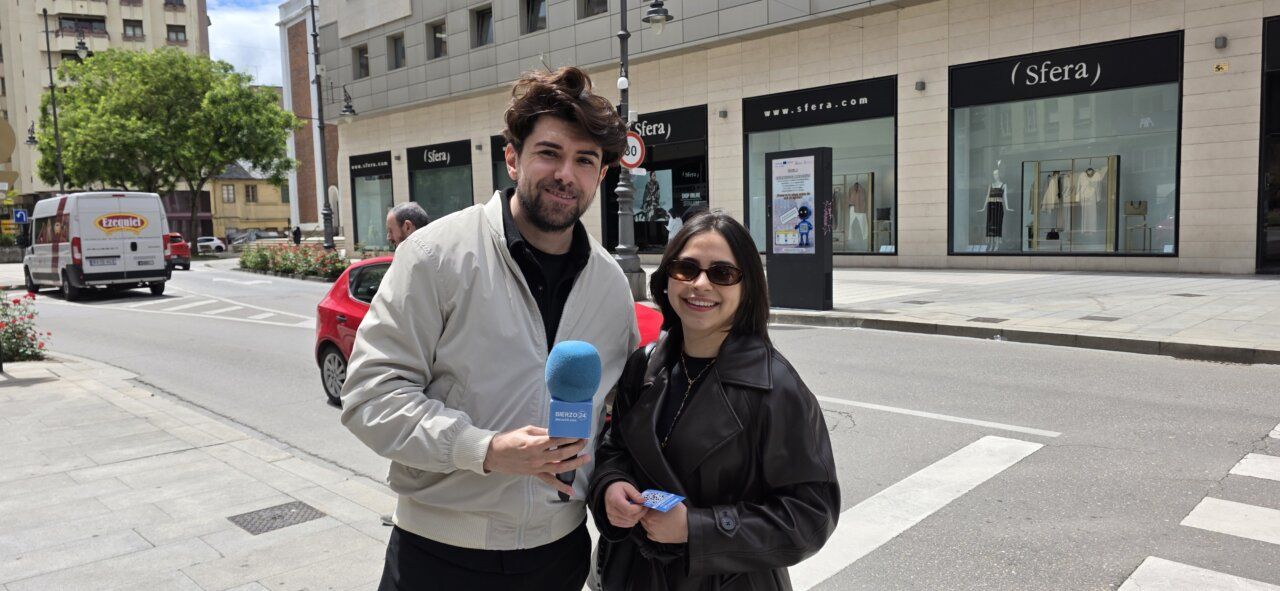 Entrevista a dos jóvenes en la calle sobre la minería en El Bierzo