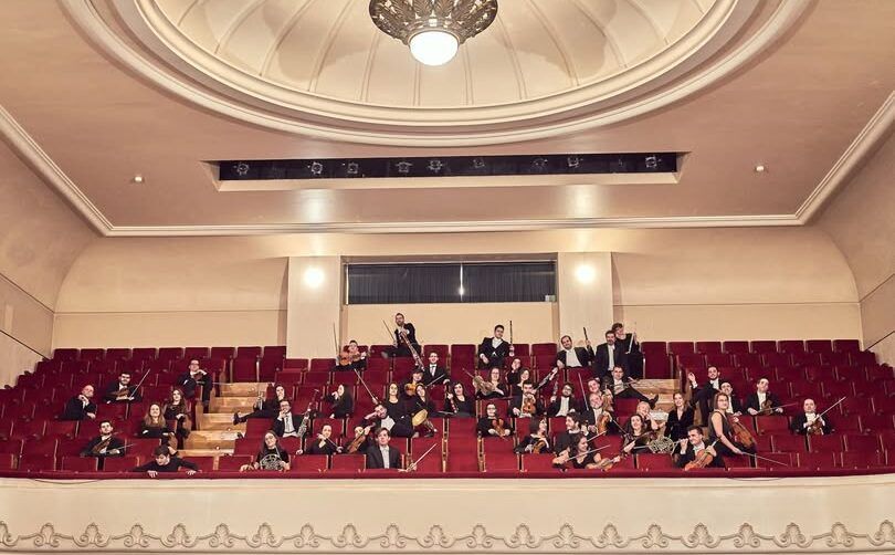 Orquesta Sinfónica Cristóbal Halffter en un concierto en Ponferrada