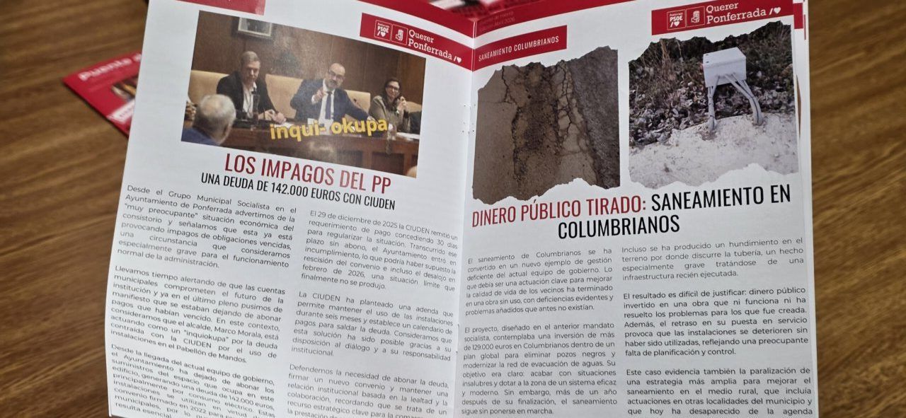 Presentación de revista sobre problemas de gestión pública en Ponferrada