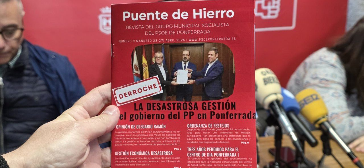 Presentación de la revista Puente de Hierro en Ponferrada