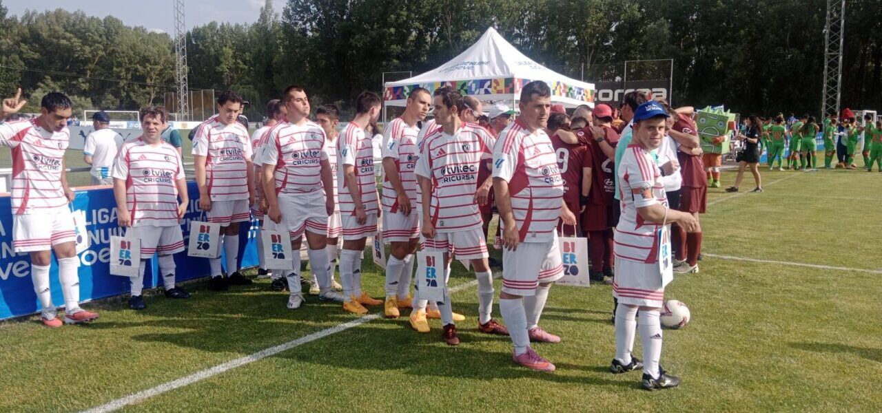 Jugadores del equipo Genuine en LaLiga Genuine en Burgos