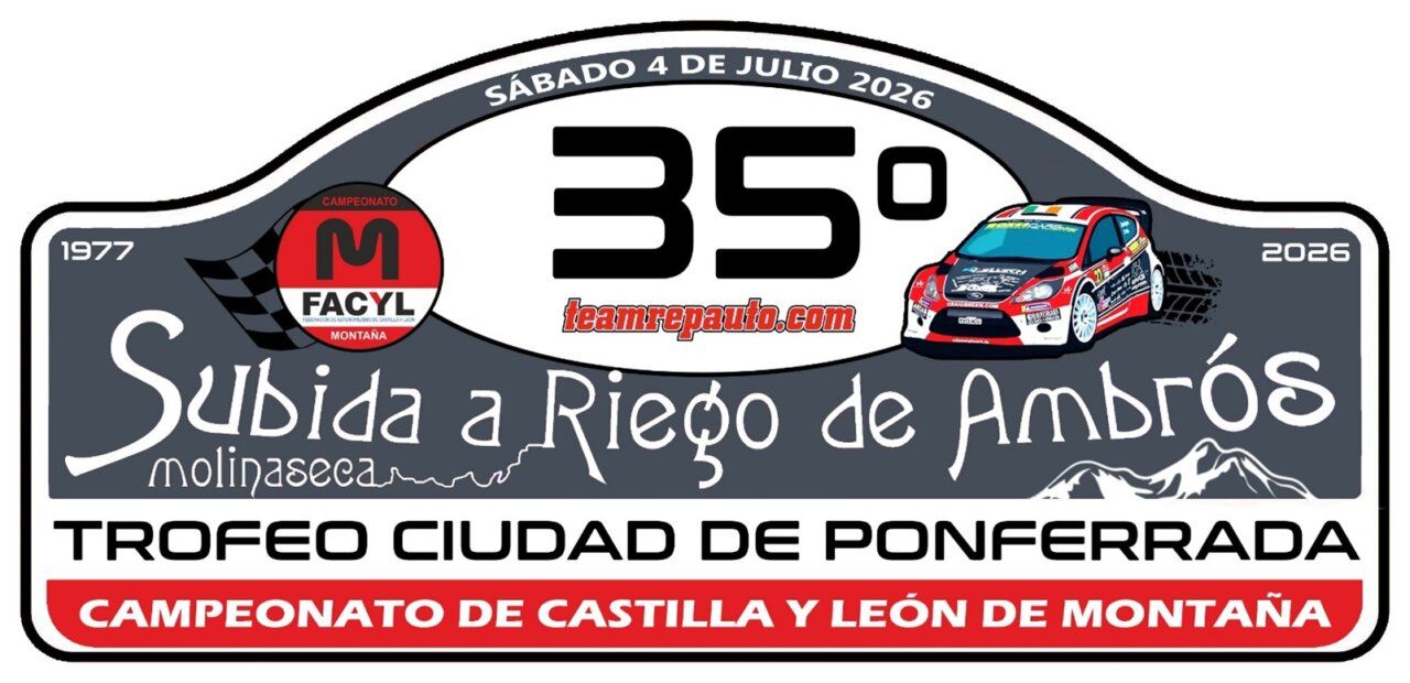 Cartel de la Subida a Riego de Ambrós 2026 con detalles del evento