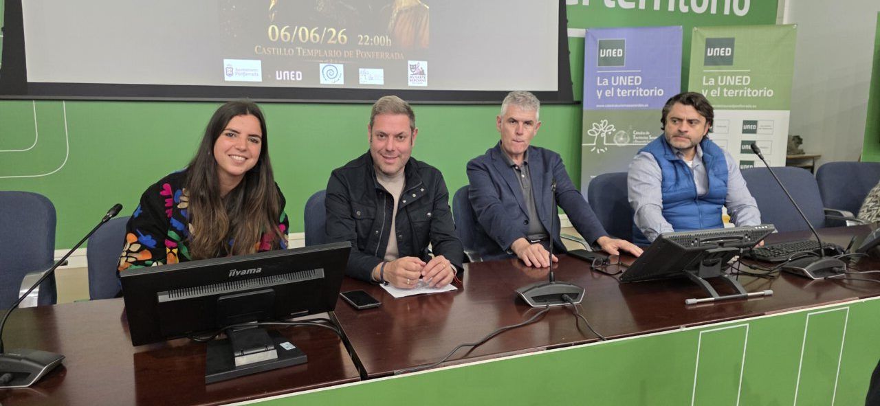 Presentación del reestreno de Tadeo el herrero en el Castillo de Ponferrada