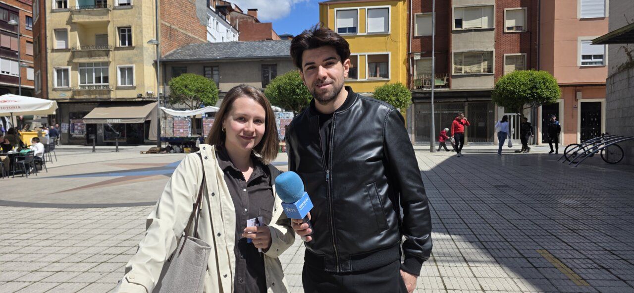 Entrevista en la calle sobre El Bierzo con vecinos