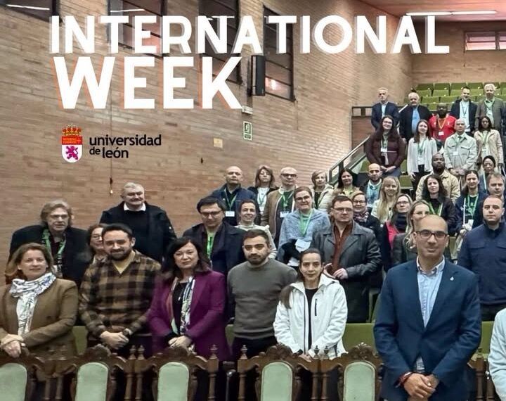 Grupo de participantes en la XII International Week en la Universidad de León