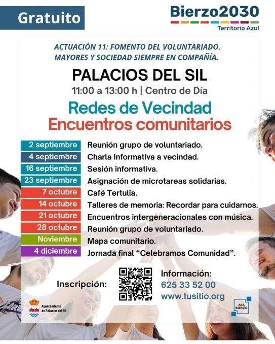 Cartel del proyecto Territorio Azul del Consejo Comarcal del Bierzo