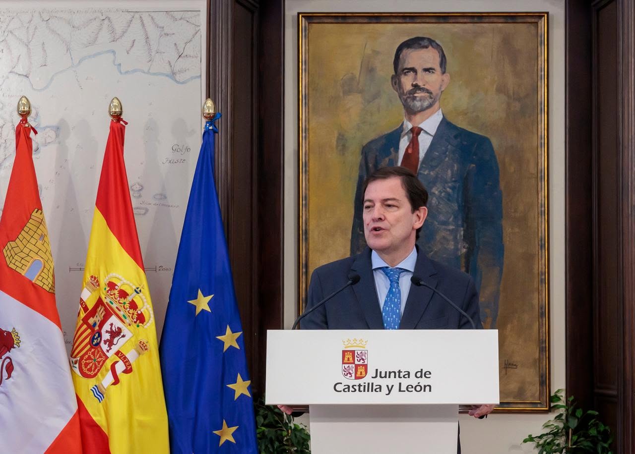 El presidente de la Junta de Castilla y León presenta su nuevo gobierno