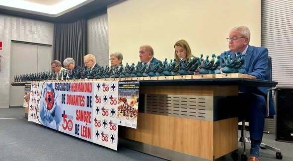 José Pellitero en la asamblea de la Hermandad de Donantes de Sangre