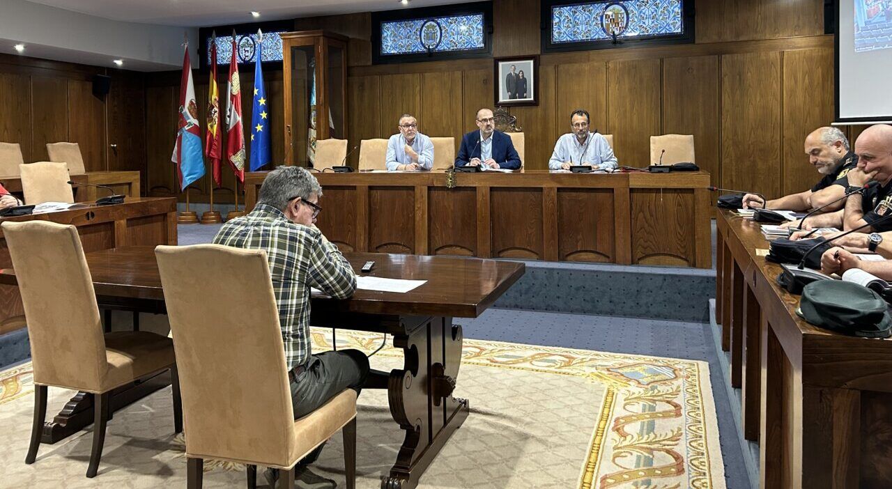 Reunión de la Junta Local de Seguridad en Ponferrada