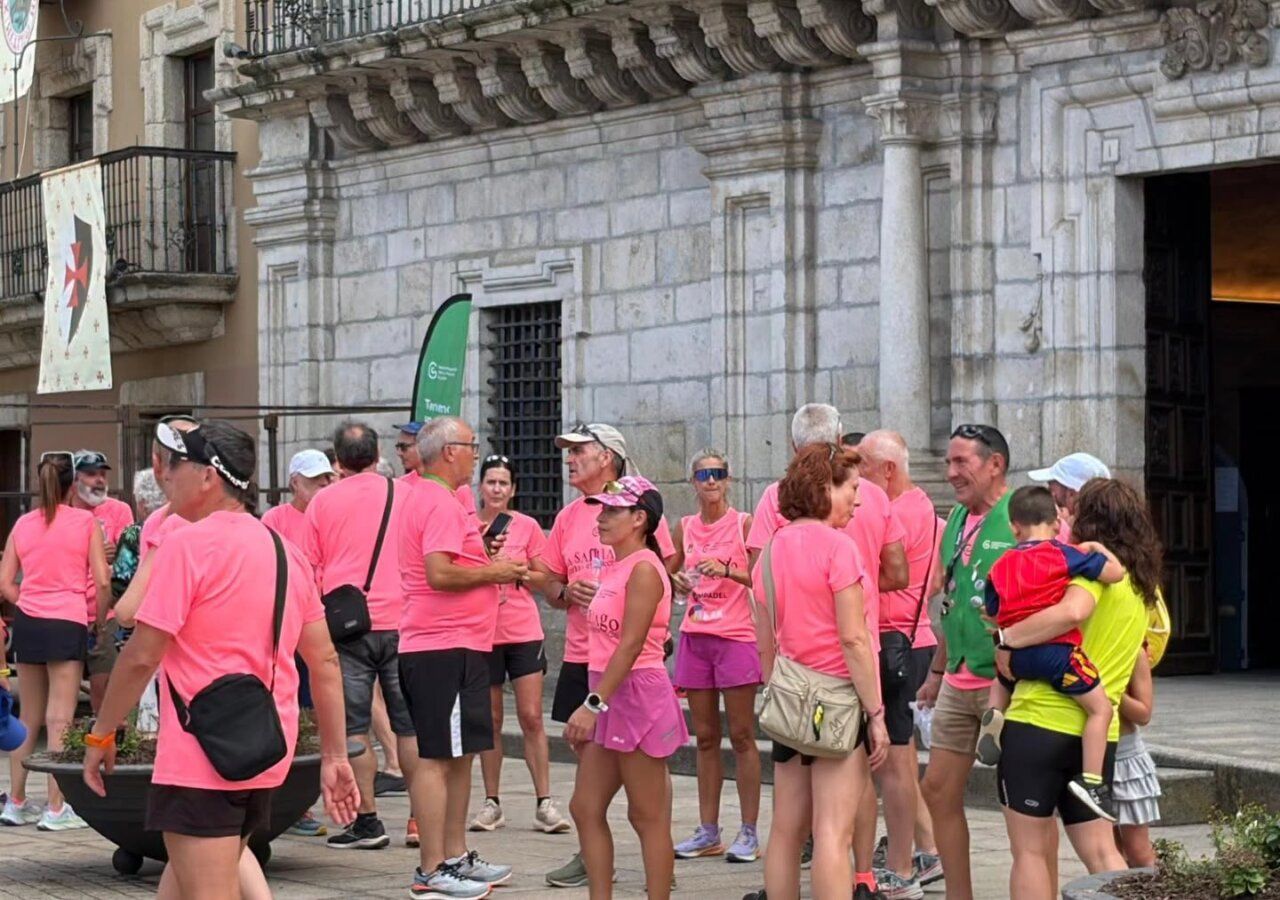 Participantes de la XVI Carrera contra el Cáncer en Ponferrada