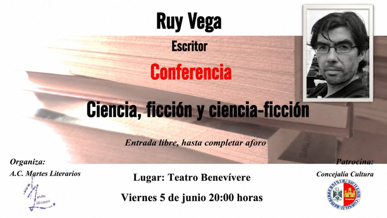 Conferencia de Ruy Vega sobre ciencia y ficción en Bembibre