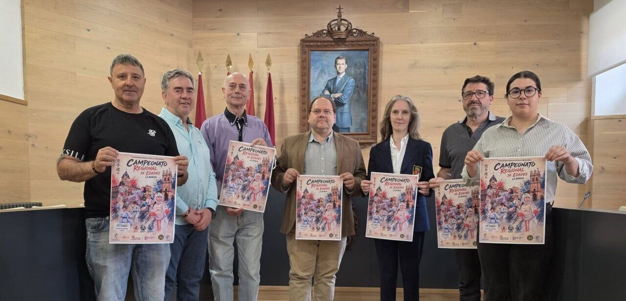 Presentación del Campeonato Regional de Edades de Karate en La Bañeza