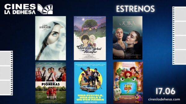 Cartelera de estrenos en Cines La Dehesa con varias películas