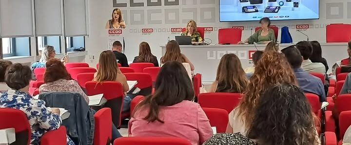Reunión de CCOO Sanidad Bierzo sobre derechos laborales sanitarios