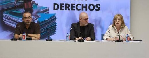 Reunión de CCOO sobre el colapso de los Juzgados de lo Social