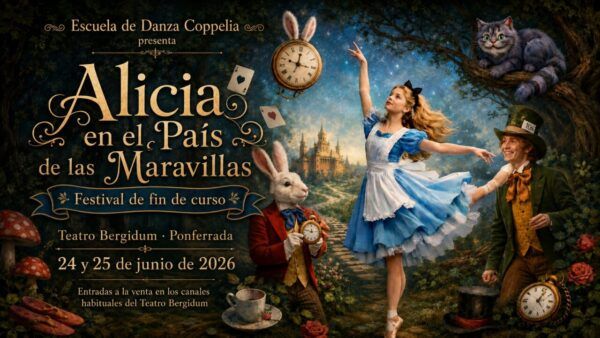 Representación de Alicia en el País de las Maravillas en danza