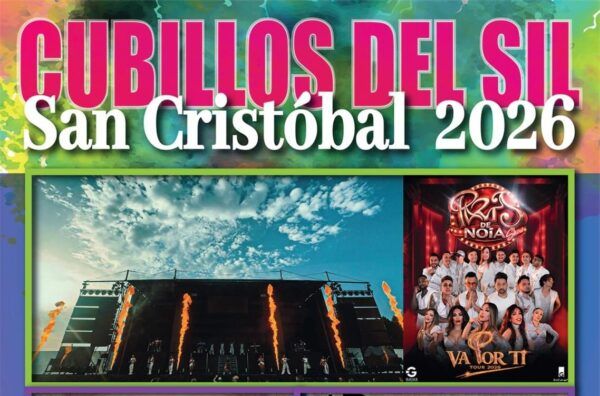 Cartel de las fiestas de San Cristóbal en Cubillos del Sil 2026