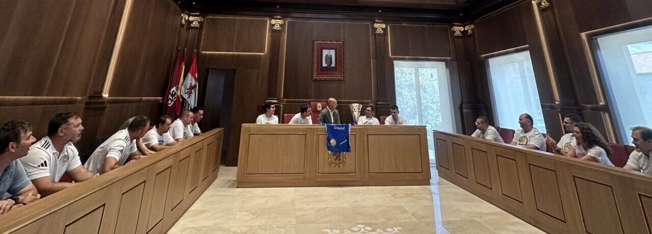 Recepción del equipo Olímpico Asprona León en el Ayuntamiento de León